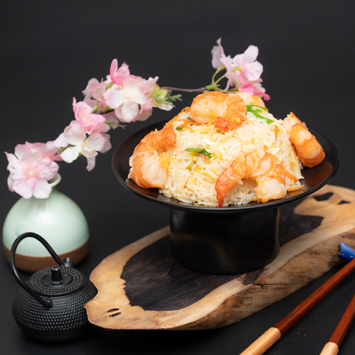 aux crevettes